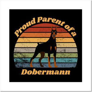 Proud Parent of a Dobermann Posters and Art